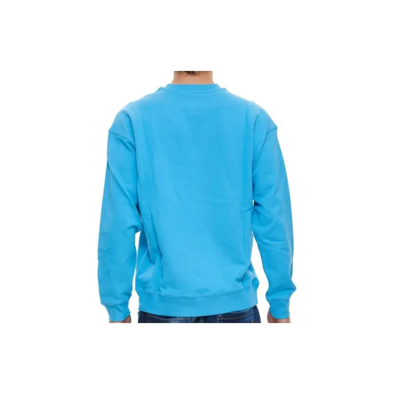 MOSCHINO Sweatshirts Men Blue-3