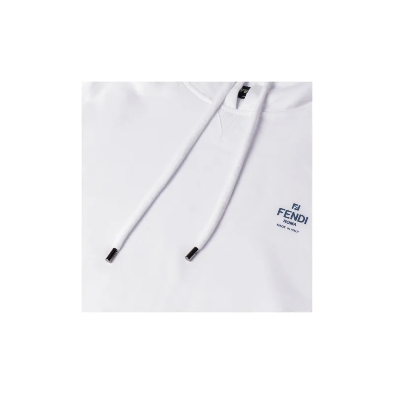 FENDI Sweatshirts Men White-7