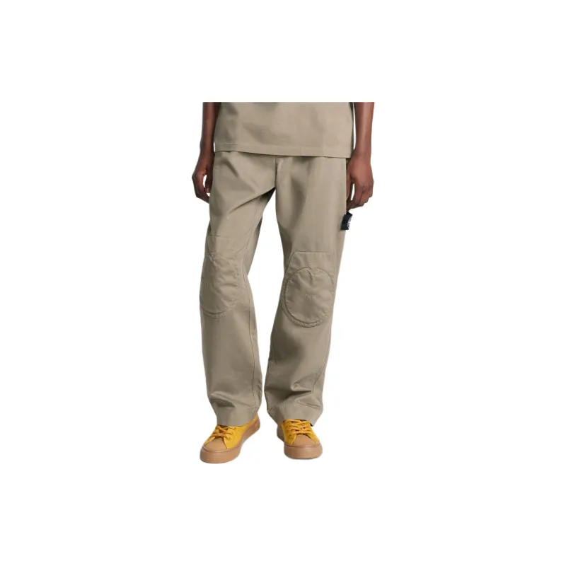 DIOR X Stone Island Cotton Blend Satin Loose Fit Sportswear Pants-2