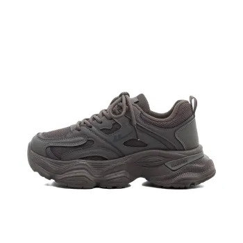 WARRIOR Chunky Sneakers Women's Low Top Green