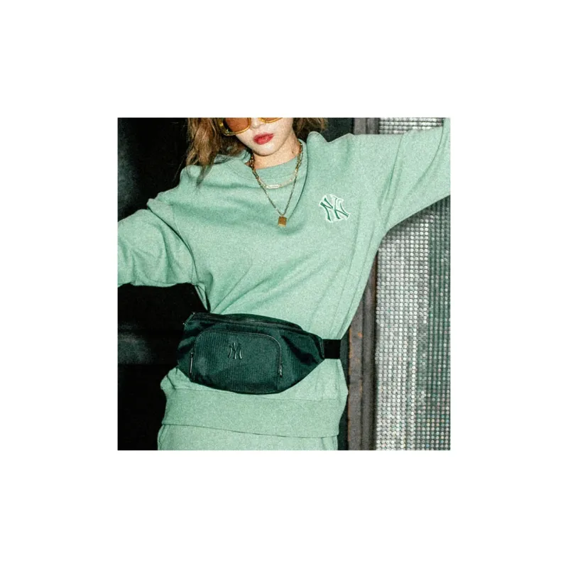 MLB New York Yankees Sweatshirt Unisex Green-3