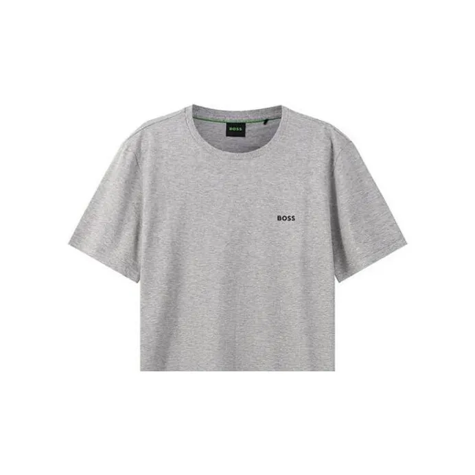 HUGO BOSS Logo Printed Crewneck T Shirt-5