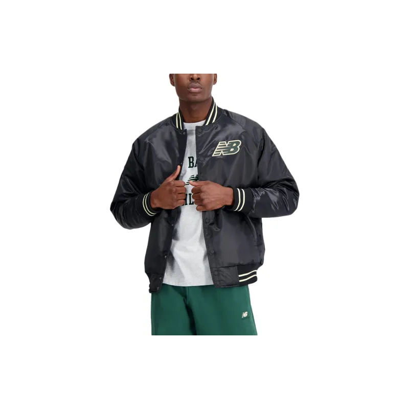 New Balance Jackets Men Black-3