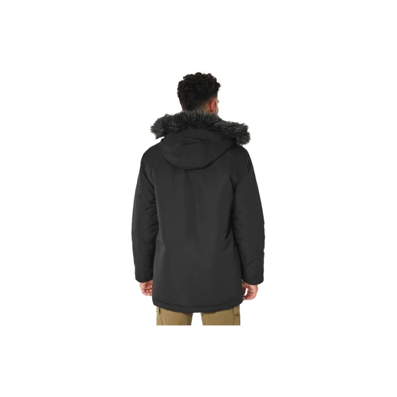Hollister Coats Men Black-1