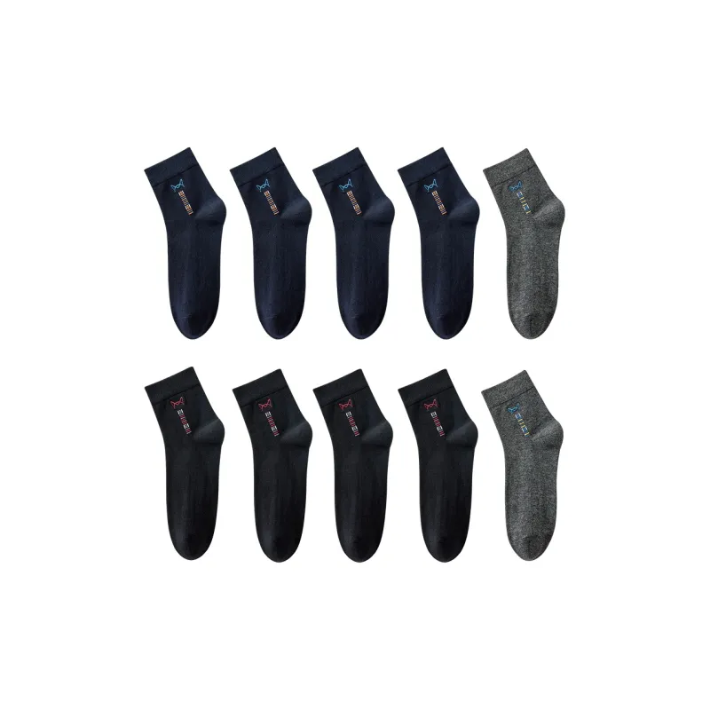 MIIOW Knee High Socks Men's 10 Pack-7