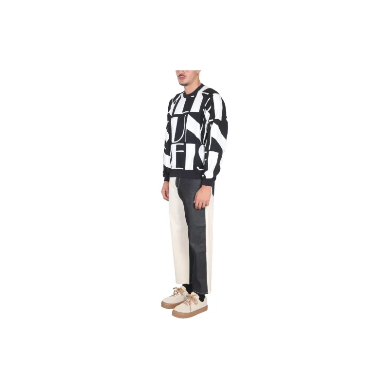 Sunnei Logo print Long sleeve Sweatshirt-1
