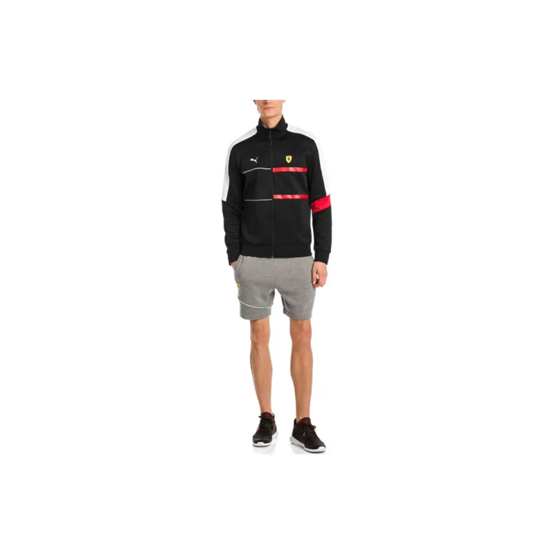 PUMA Ferrari Jackets Men Black-2
