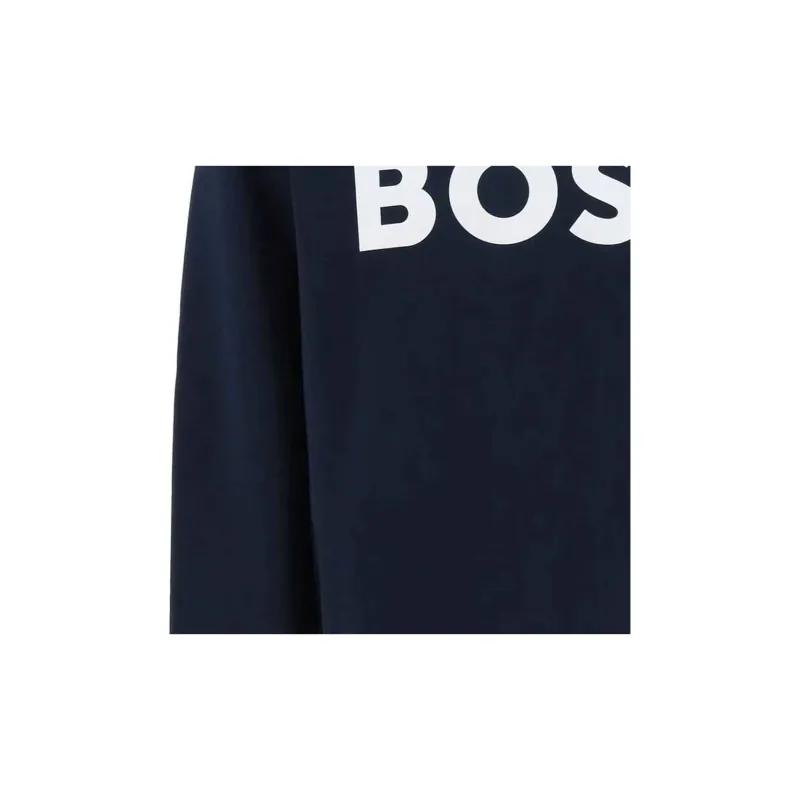 HUGO BOSS Logo Printed Crewneck Sweatshirt-6