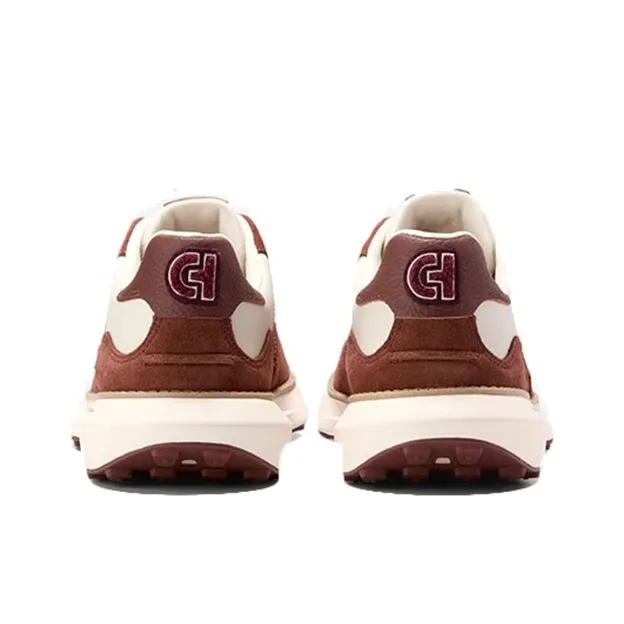 COLE HAAN Lightweight And Breathable Low Top Casual Shoes Men's Beige Pink-4