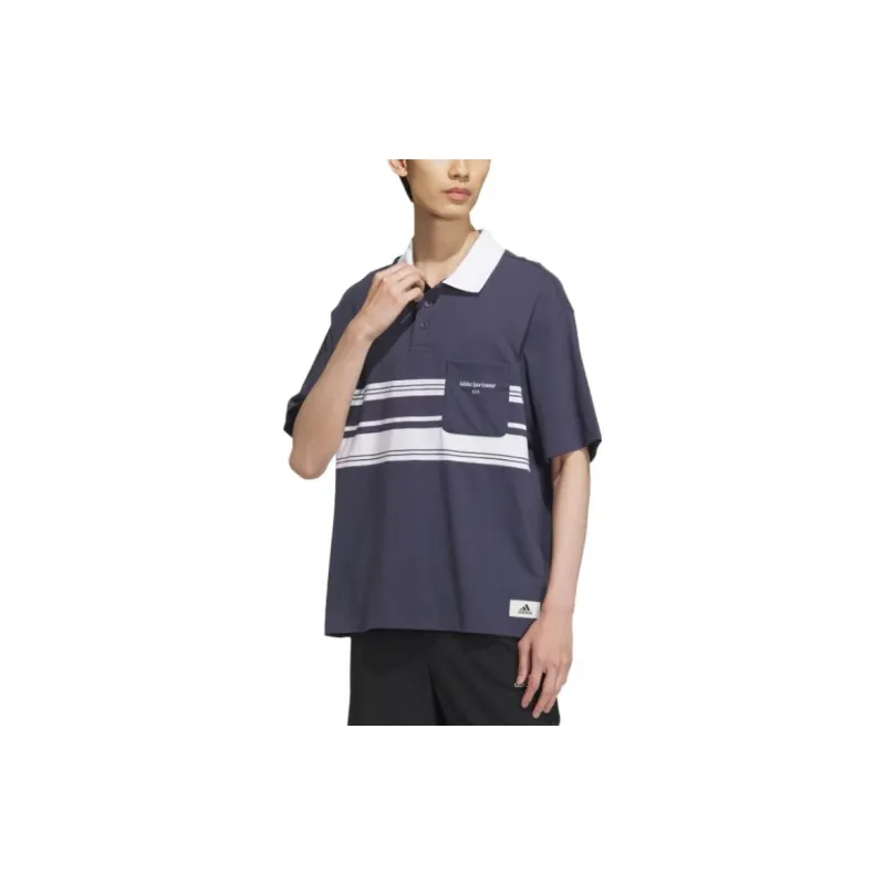 Adidas Polo Shirt Men's Dark Navy Blue-1