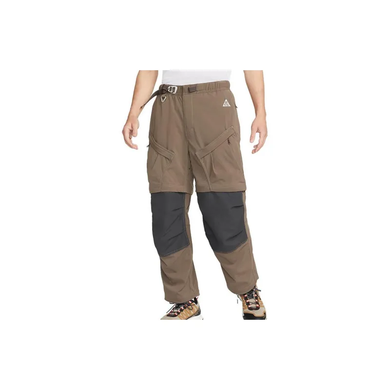 Nike SS22 Knitted Sweatpants Men's Brown-3