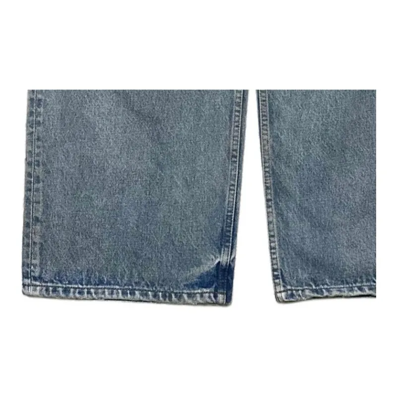 Balenciaga FW23 Jeans Loose Fit Style Men's Blue-5