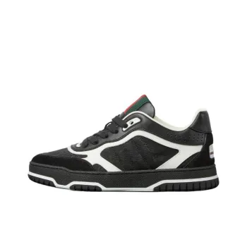 GUCCI Re-Web Low-Top Skateboard Shoes Women's Black