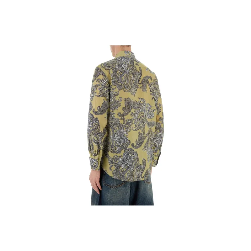 ETRO Graphic Printed Buttoned Shirt-3