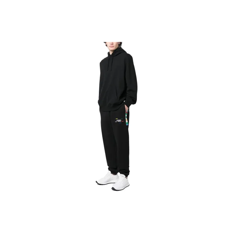 MISSONI Knitted Sweatpants Men's Black-1