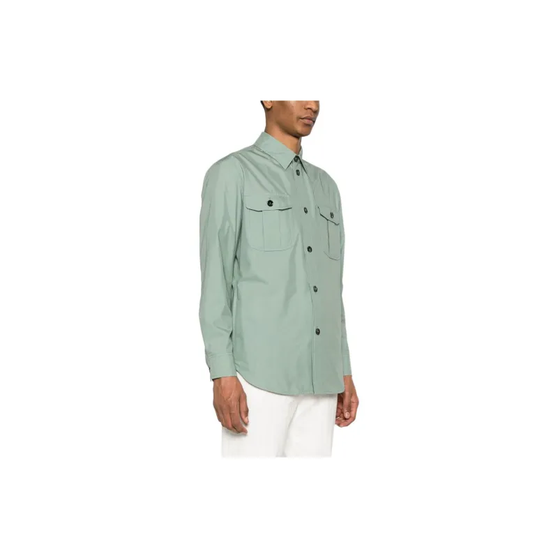 Brioni Safari-pocket Silk Shirt Jacket-3