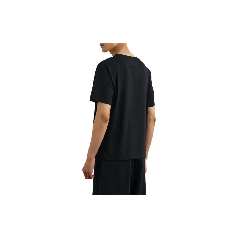 MM6 Maison Margiela Numbers motif Cotton T shirt-2