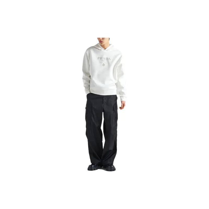 PRADA SS22 Sweatshirt Men's White-1
