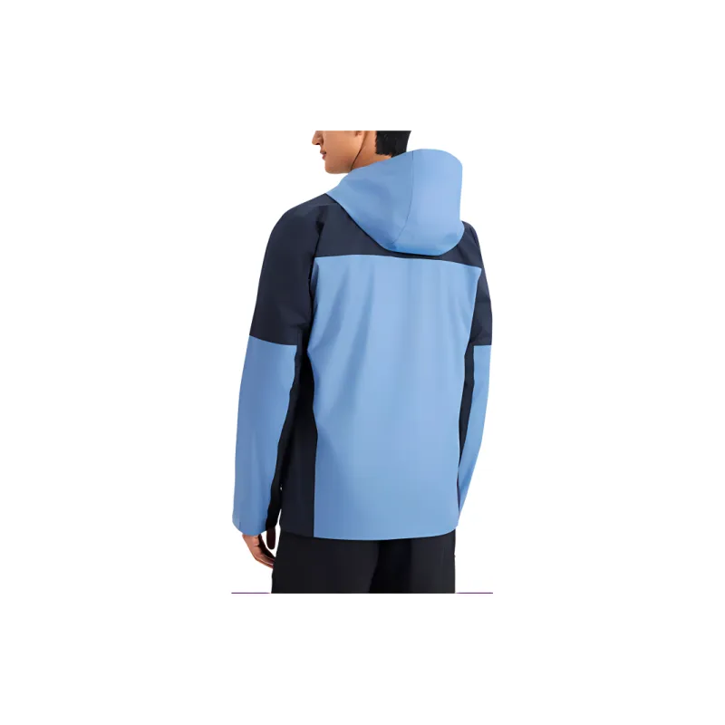 Columbia Waterproof And Windproof Windbreaker Jacket Men's Blue-4