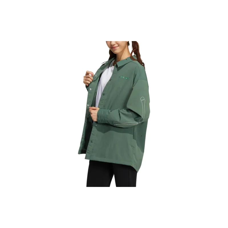 Sesame Street X Adidas Neo Jackets Unisex Army Green-1