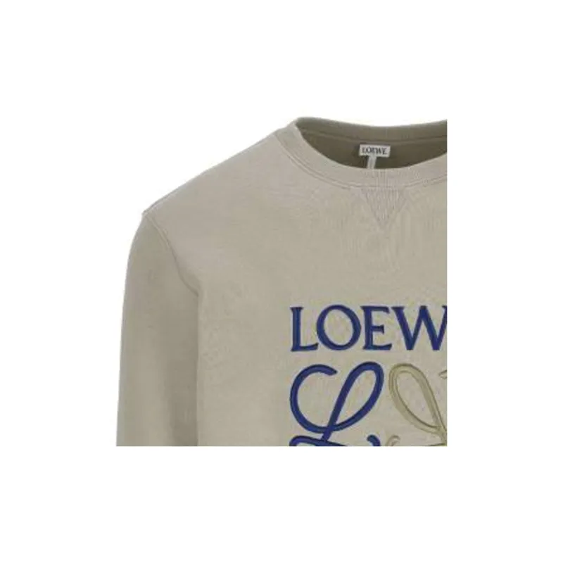 LOEWE Sweatshirt Men's Gray Green-5
