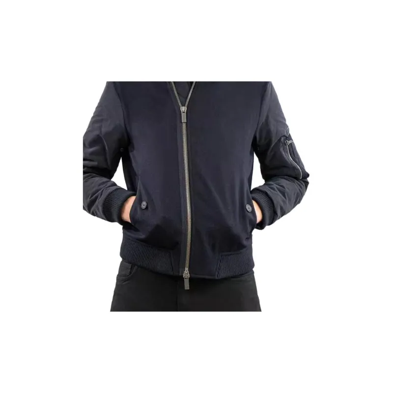 ARMANI JEANS Jackets Men Dark Blue-2