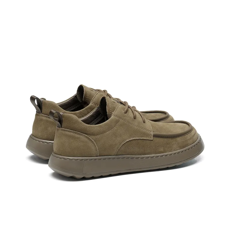 C°BANNER Low Top Casual Shoes Men's Khaki Green-3