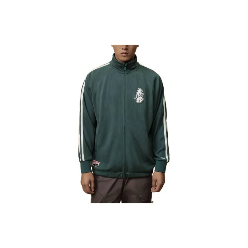 New Era MLB College Style Series Jackets Men Antique Green-1