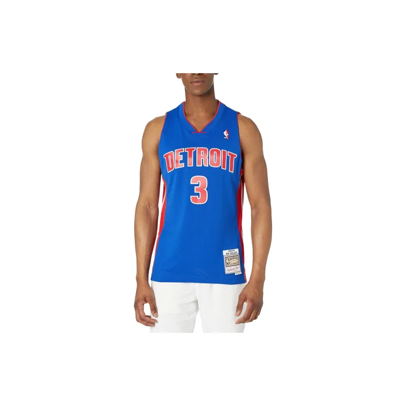 Mitchell & Ness Basketball Jerseys Unisex Blue-3