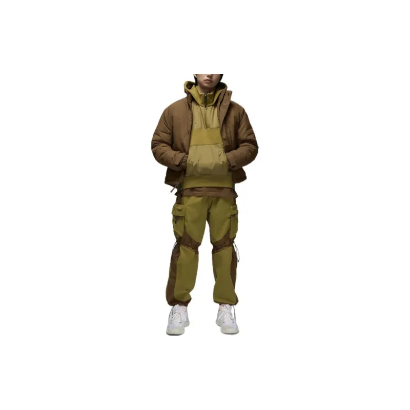 Jordan Puffer Jackets Men Umber-2