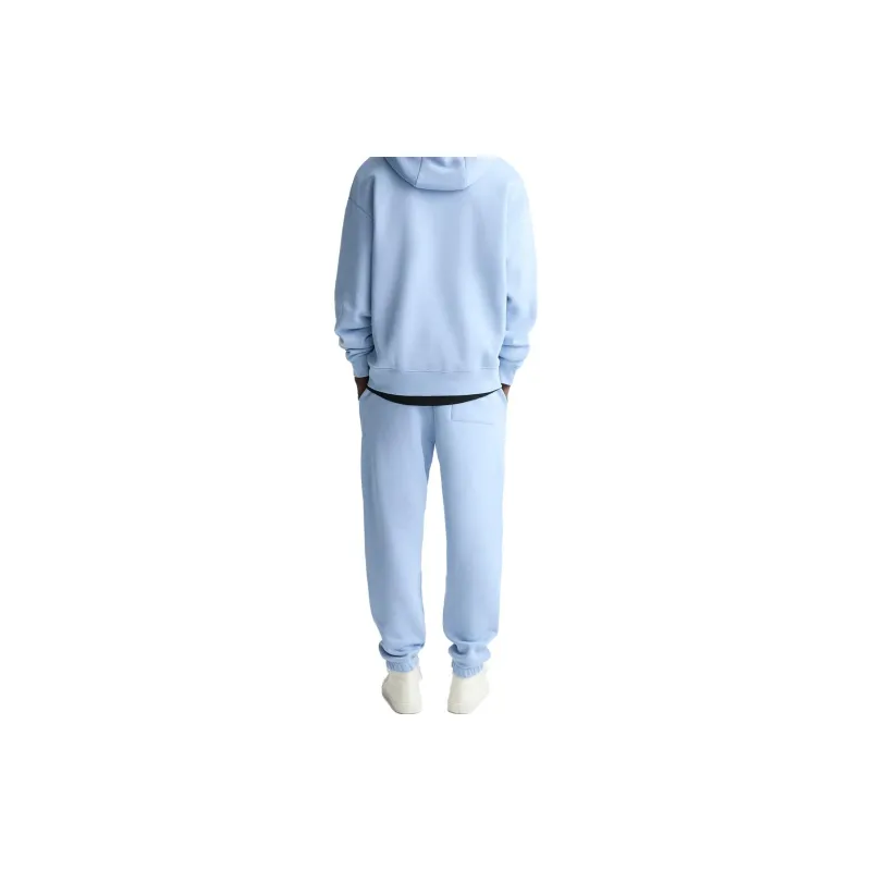 ZARA Knitted Sweatpants Men Blue-2