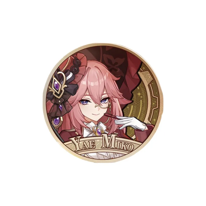 GenShin Tartaglia, Yae Miko, Sigwen, Dolly 2024 Joyful Gathering Collection Character Badges-0