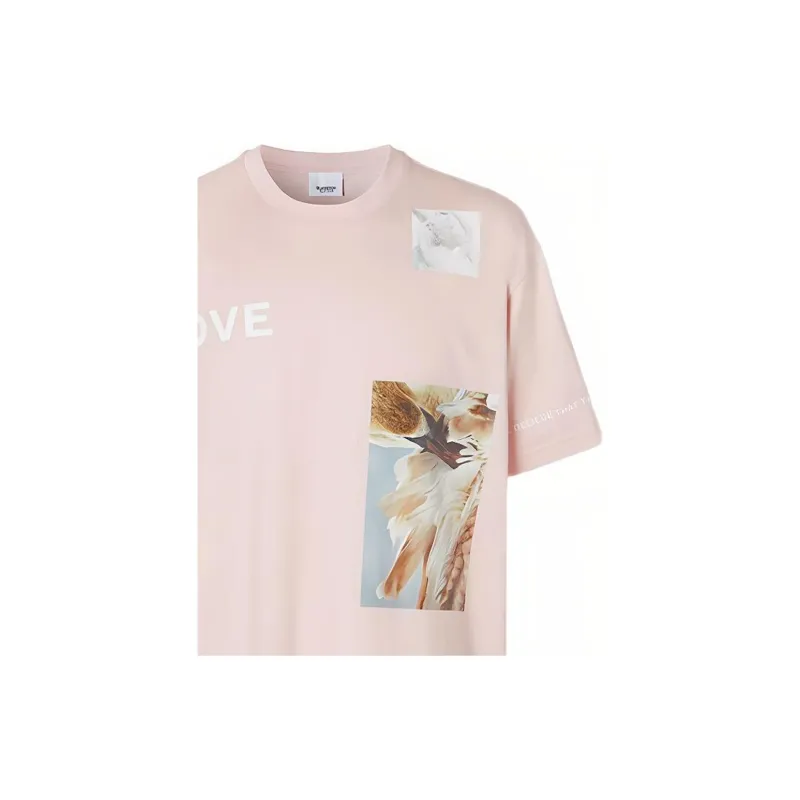 Burberry T-Shirt Men's Snowflake Pink Stone-6
