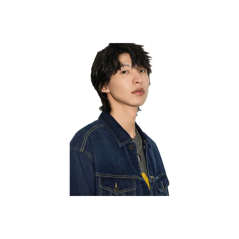 Lee FW22 Denim Jacket Men's Medium Dark Blue-6