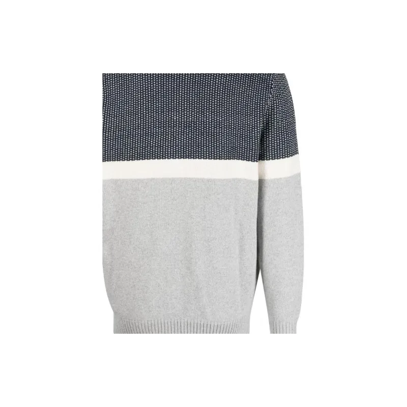 BARBOUR Bream Bream Color Blocked Roll Neck Jumper-4