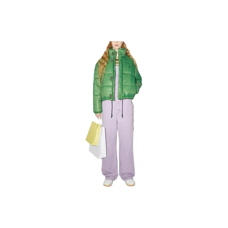 Acne Studios FW23 Puffer Jacket Coat Unisex Mist Green-1