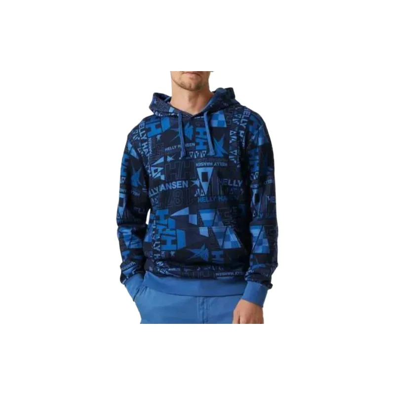 HELLY HANSEN Men's Newport Organic Cotton Hoodie Sweatshirt Men's Blue-2