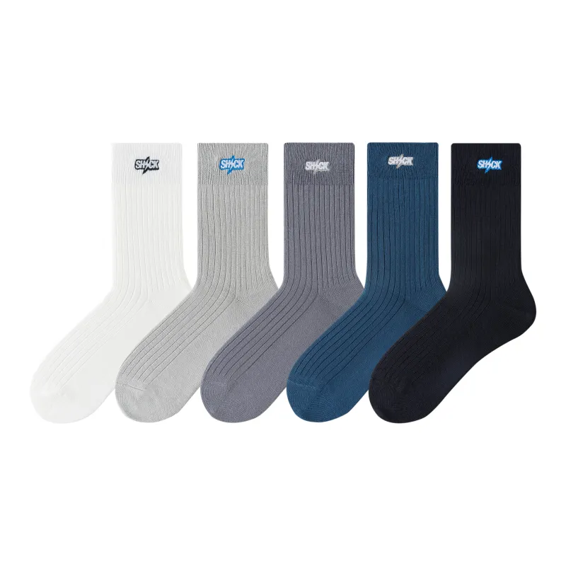 Caramella Mid Calf Socks Unisex 5 Pack-9
