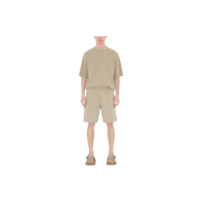 Burberry Logo Patch Crewneck T Shirt-3