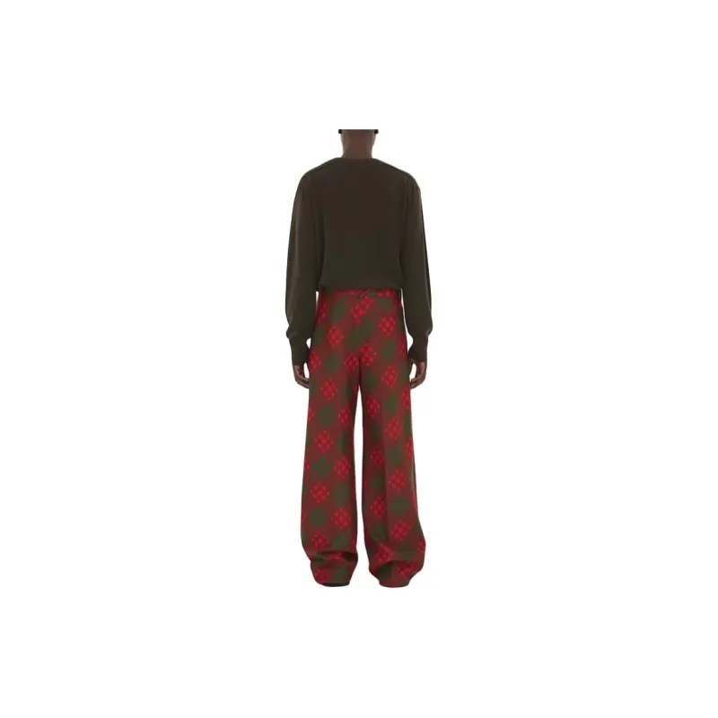 Burberry Casual Pants Men's Lake Color-3