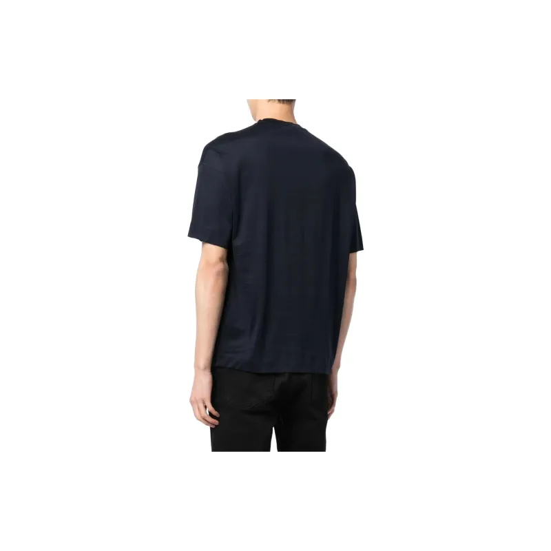 EMPORIO ARMANI SS23 T Shirt Men's Marine Blue-2