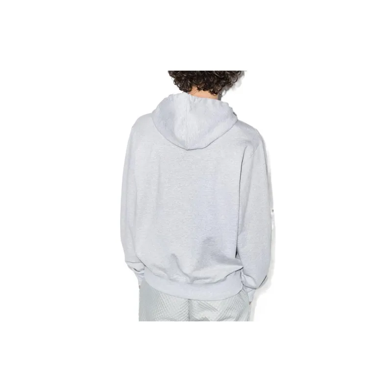 Helmut Lang Logo-print Stretch-cotton Hoodie-2