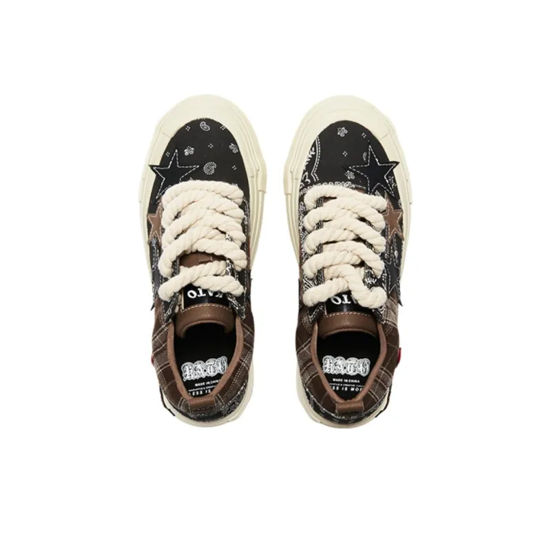 KAALIXTO Skateboarding Canvas Low 'Paisley'-3