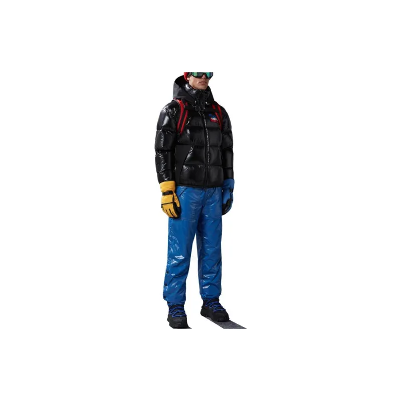 Moncler Marcassin Logo patch Padded Jacket-2