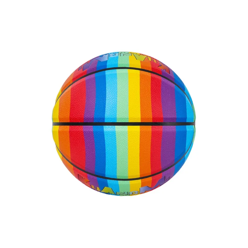 Kuangmi PU Basketball Rainbow Size 7 Ball Training Unisex-3