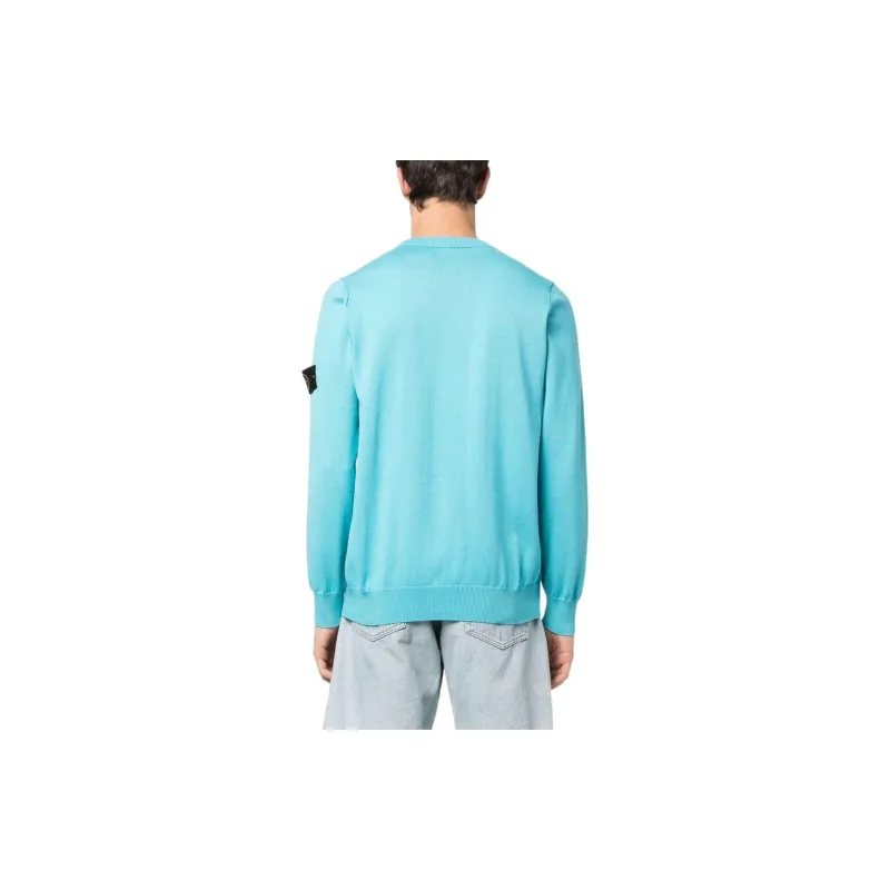 STONE ISLAND Sweatshirts Men Turquoises-2