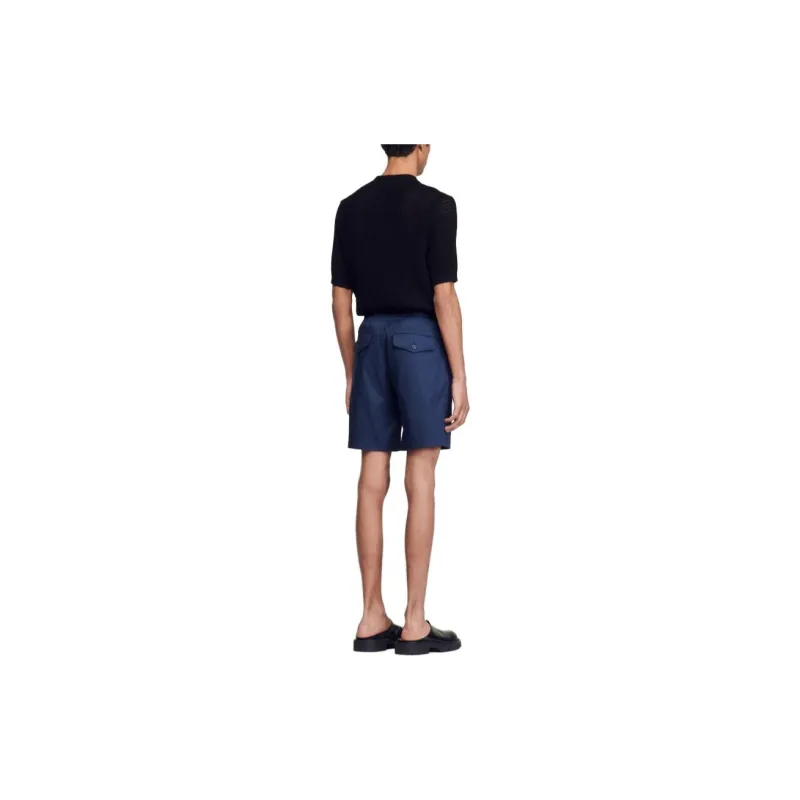 Sandro Cotton Shorts-2