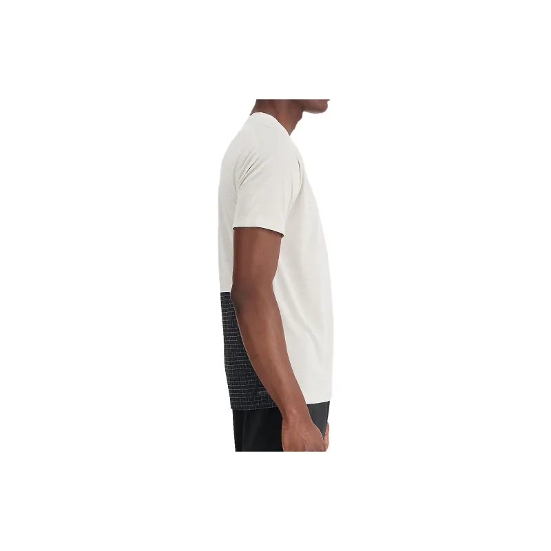 New Balance T Shirts Men Wheat-2