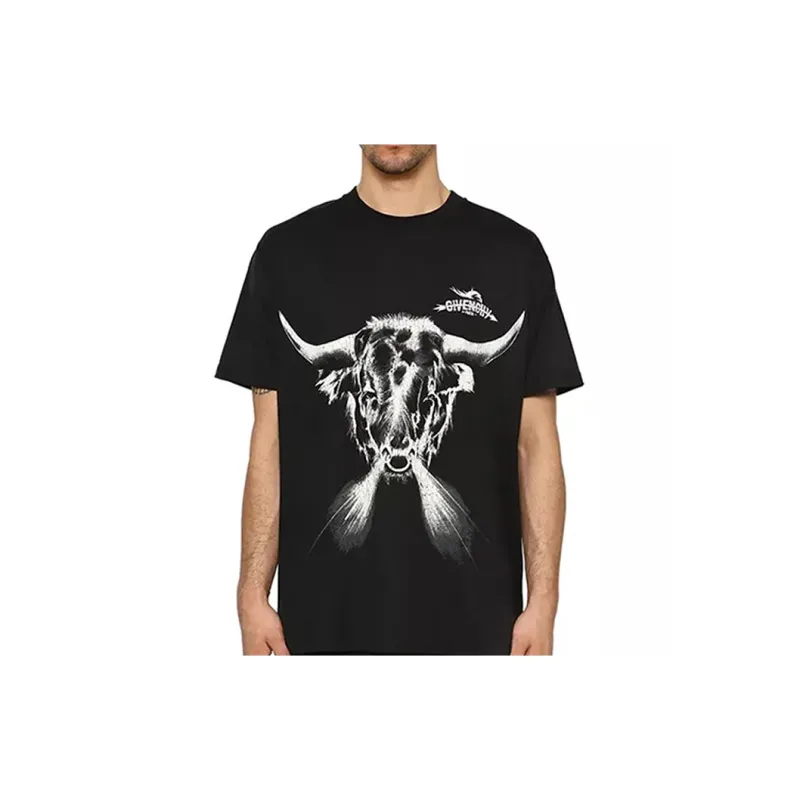 Givenchy T Shirts Men Black-6