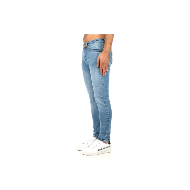 VERSACE JEANS COUTURE Tapered Pants Jeans Men's Light Blue-4